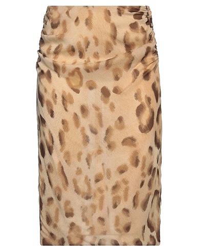 CELINE Midi-Rock Sand 100% Seide