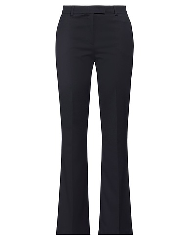 SEVENTY VENEZIA Casual trouser Black 53% Polyester, 43% Virgin Wool, 4% Elastane