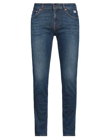 ROŸ ROGER'S Denim pants 90% Cotton, 8% Polyester, 2% Rubber