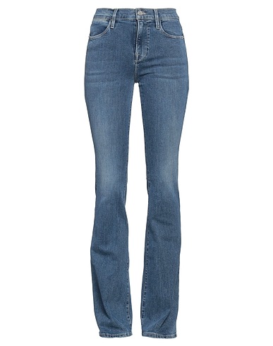 FRAME Denim trousers Blue 80% Cotton, 10% Recycled cotton, 7% Recycled polyester, 3% Elastane