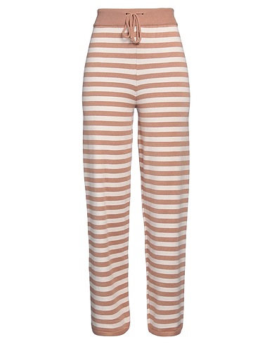 SOUVENIR Casual trouser Camel 52% Viscose, 28% Polyester, 20% Polyamide
