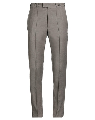 EMPORIO ARMANI Pantalone Tortora 99% Lana Vergine, 1% Elastan