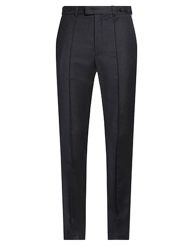 EMPORIO ARMANI Casual trouser Charcoal 99% Virgin Wool, 1% Elastane