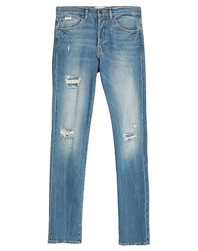 GUESS Denim trousers Blue 98% Cotton, 2% Elastane