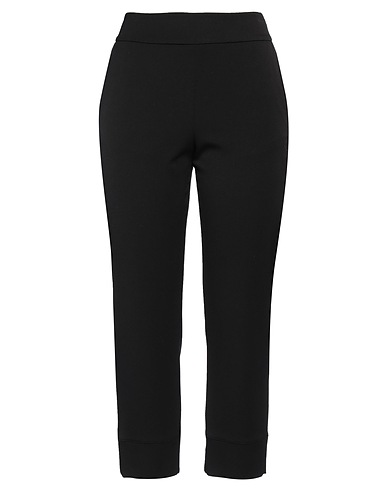 ALESSIA SANTI Casual trouser Black 63% Polyester, 33% Viscose, 4% Elastane