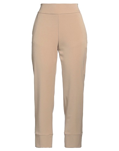 ALESSIA SANTI Casual pants Sand 63% Polyester, 33% Viscose, 4% Elastane