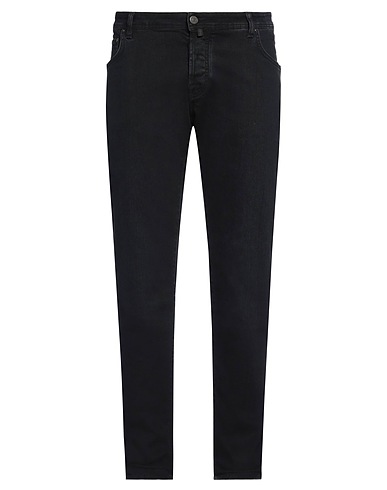 JACOB COHЁN Denim trousers Black 57% Cotton, 37% Modal, 4% Elastomultiester, 2% Elastane