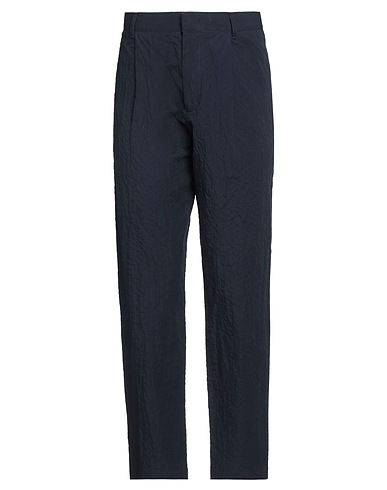 EMPORIO ARMANI Casual pants Midnight blue 99% Cotton, 1% Elastane