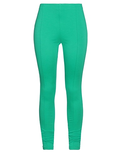 CRISTINAEFFE Leggings Green 68% Viscose, 27% Polyamide, 5% Elastane