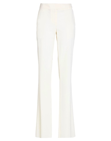 STELLA McCARTNEY Casual trouser Ivory 97% Wool, 3% Elastane