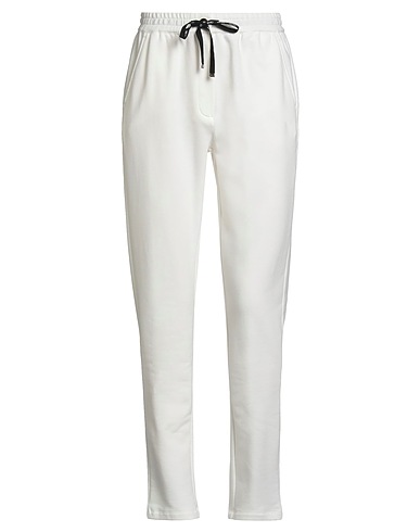 LIU •JO Casual trouser AVORIO 57% Cotton, 38% Polyester, 5% Elastane