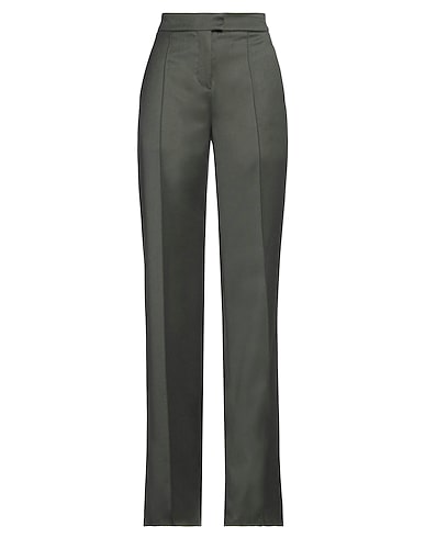 SA SU PHI Casual trouser Military green 100% Wool