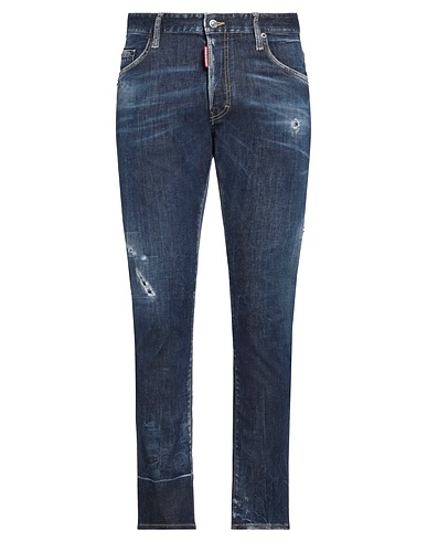 DSQUARED2 Denim trousers Blue 92% Cotton, 6% Elastomultiester, 2% Elastane