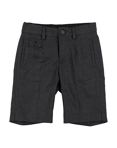 DOLCE&GABBANA Shorts & Bermuda Charcoal 100% Cotton