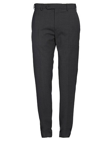 CELLAR DOOR Casual trouser Charcoal 53% Polyester, 43% Wool, 4% Elastane