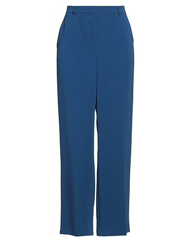 MAISON COMMON Casual trouser Light blue 65% Triacetate, 35% Polyester