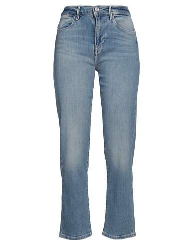 FRAME Denim trousers Blue 77% Cotton, 18% Modal, 4% Elasterell-p, 1% Elastane