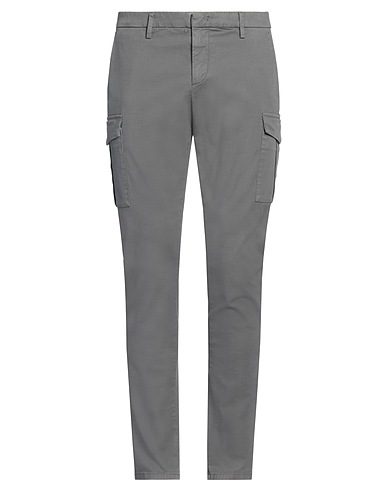 DONDUP Pantalone Grigio 98% Cotone, 2% Elastan