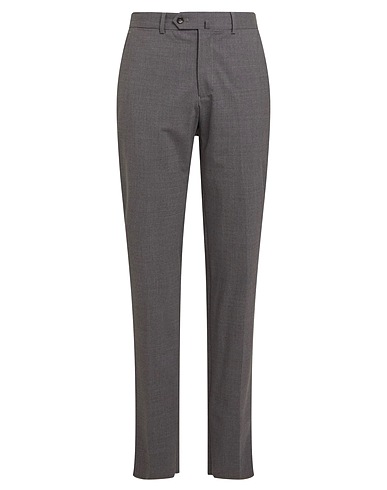 EMPORIO ARMANI Casual trouser Grey 96% Virgin Wool, 4% Elastane