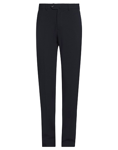 EMPORIO ARMANI BOTTOMWEAR Midnight blue 96% Virgin Wool, 4% Elastane