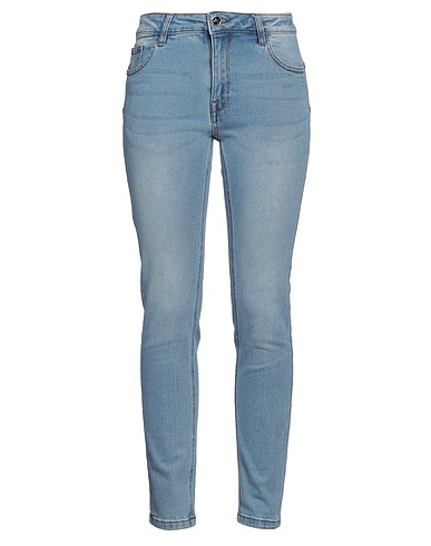 RICHMOND X Denim pants Blue 99% Cotton, 1% Elastane