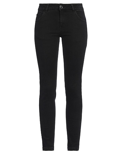 RICHMOND X Denim pants Black 98% Cotton, 2% Elastane