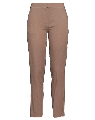 ALYSI Casual trouser Khaki 70% Viscose, 30% Wool