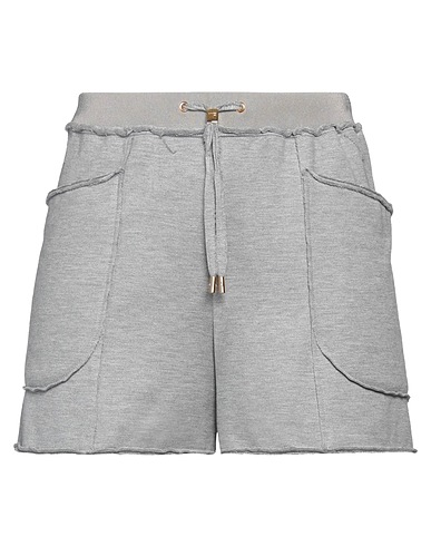 TOM FORD Shorts & Bermuda Grey 62% Silk, 38% Cotton, Viscose, Elastane