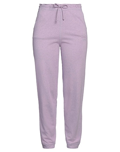 GANNI Casual trouser Lilac 100% Organic cotton