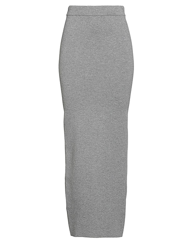LANEUS Gonna lunga Grigio Lana Merino