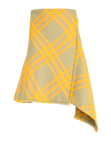 BURBERRY Mini skirt 67% Polyester, 33% Wool