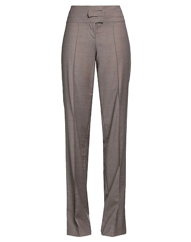 AYA MUSE Casual trouser Taupe 59% Virgin Wool, 39% Polyester, 2% Lycra®