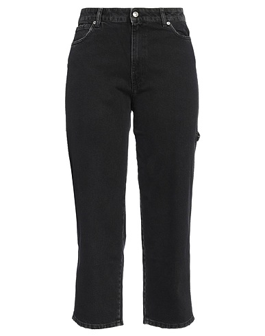 VICOLO Denim trousers Black 100% Cotton