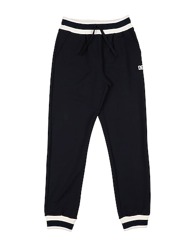 DOLCE&GABBANA Casual trouser Midnight blue 100% Cotton, Polyester