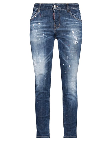 DSQUARED2 Denim trousers Blue 98% Cotton, 2% Elastane