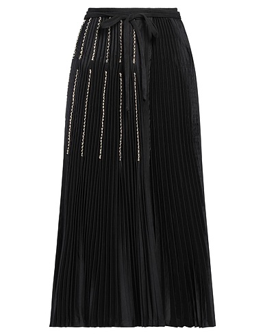 TELA Midi-Rock Schwarz 100% Polyester