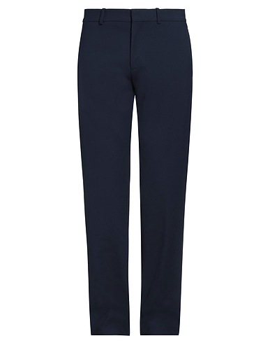 OFF-WHITE™ Casual trouser Navy blue 40% Viscose, 30% Polyamide, 27% Virgin Wool, 3% Elastane