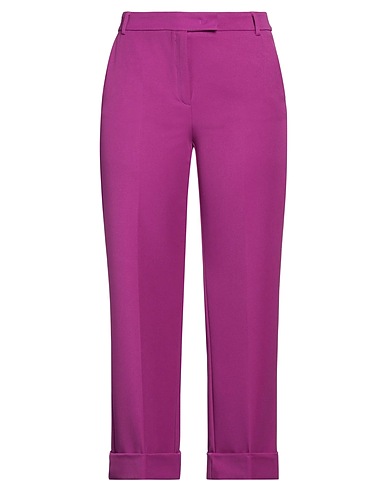 EMME by MARELLA Casual pants Mauve 91% Polyester, 9% Elastane