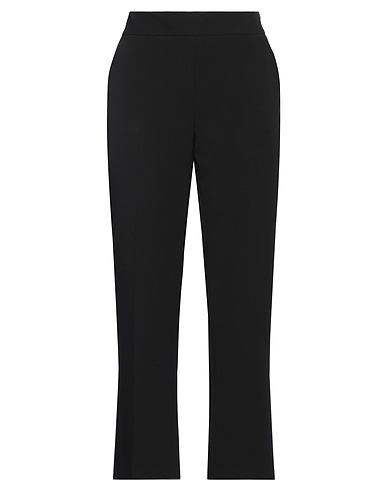 EMME by MARELLA Casual pants Black 88% Polyester, 12% Elastane