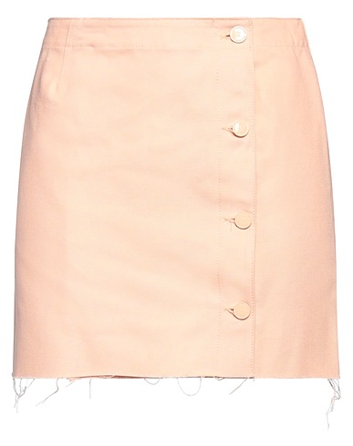 RAF SIMONS Denim skirt Apricot 100% Cotton