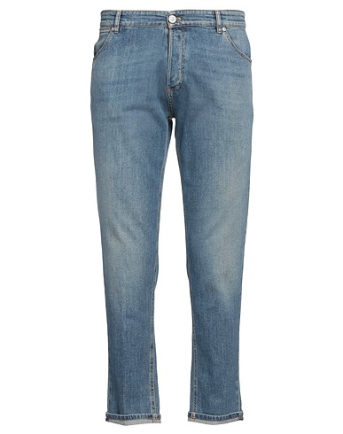 PT Torino Denim trousers Blue 98% Cotton, 2% Elastane