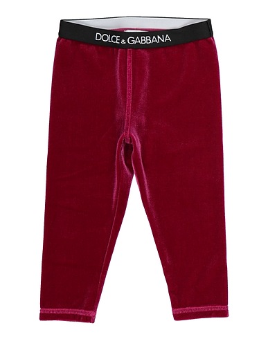 DOLCE&GABBANA Leggings Fuchsia 90% Polyester, 10% Elastane, Polyamide