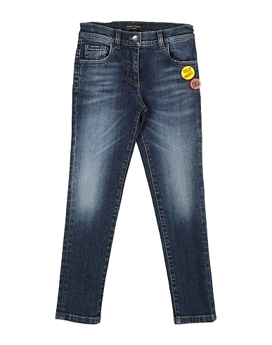 DOLCE&GABBANA Denim trousers Blue 98% Cotton, 2% Elastane, Polyester