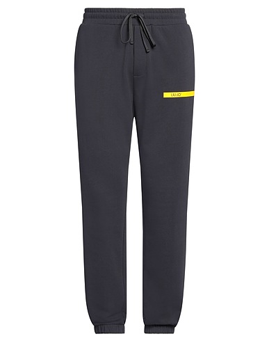 LIU •JO MAN Casual pants Midnight blue 90% Cotton, 10% Polyester