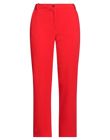 EMME by MARELLA Pantalone Rosso 75% Poliestere, 19% Viscosa, 6% Elastan