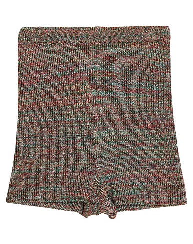 VALENTINO GARAVANI Shorts & Bermuda Light green 82% Viscose, 16% Metallic fiber, 2% Polyester