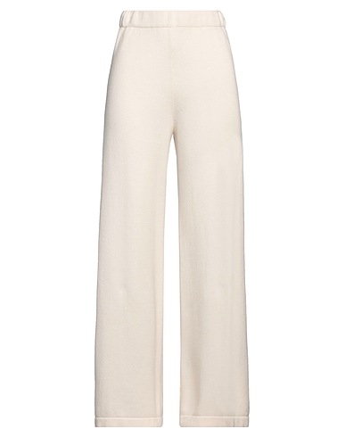 FABIANA FILIPPI Casual παντελόνι Off white 100% Κασμίρι