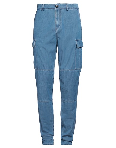 BRUNELLO CUCINELLI Denim trousers Blue 100% Cotton