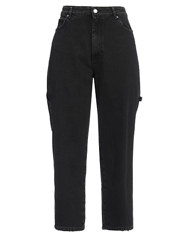 VICOLO Denim trousers Black 100% Cotton