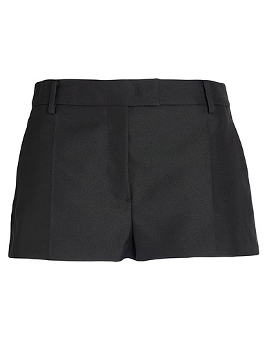 VALENTINO GARAVANI Shorts & Bermuda Black 100% Polyester